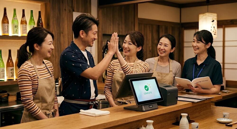 POSレジが初めてでもスタッフが分かりやすくお教えいたします。