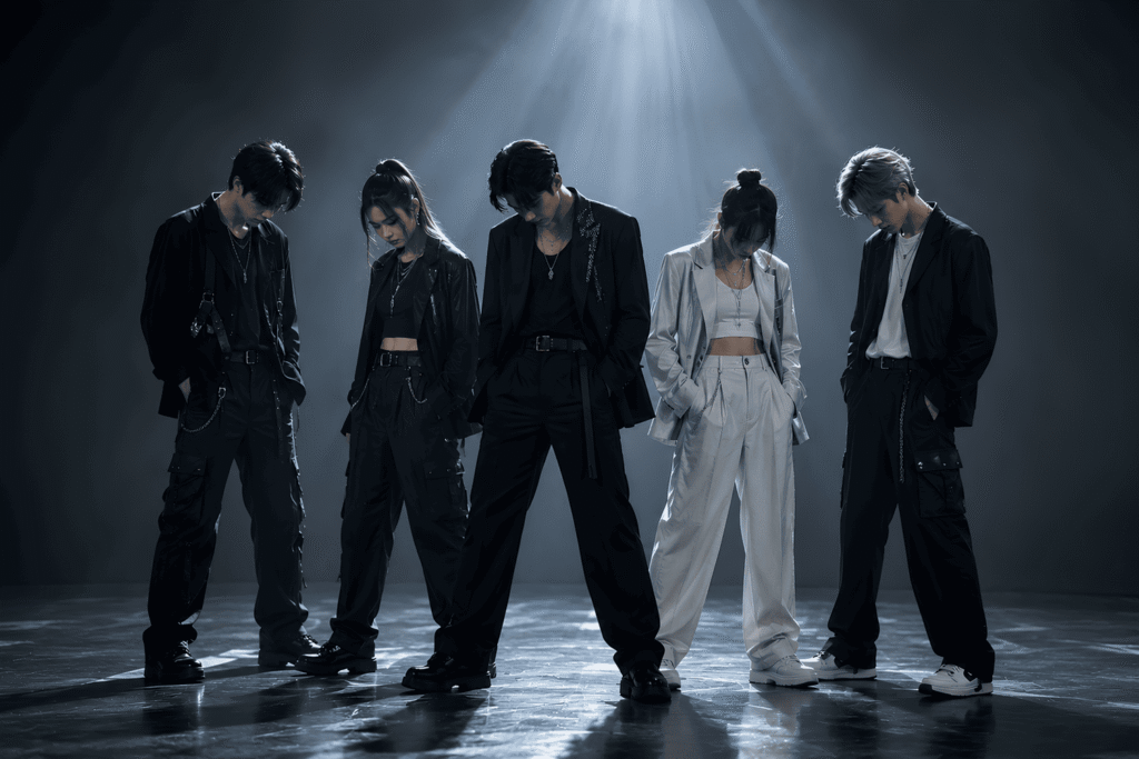K-POPアイイドルのイメージ写真